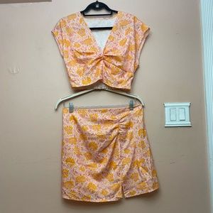 Orange 2 piece